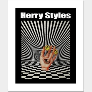 Illuminati Hand Of Herry Styles Posters and Art